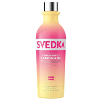 SVEDKA STRAWBERRY LEMONADE 375ML