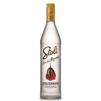 STOLICHNAYA VODKA CHOCOLAT RAZBERI 750ML