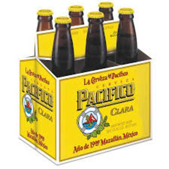 Pacifico 6 pack 6 bottles
