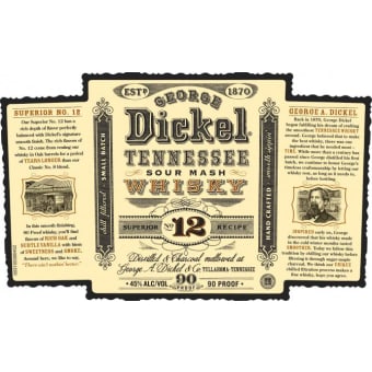 GEORGE DICKEL NO. 12 CANNISTER 750ML