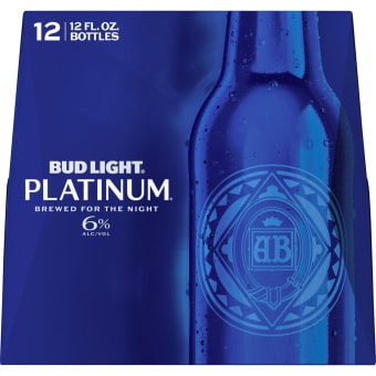 BUD LIGHT PLATINUM LN 12PK 12 oz