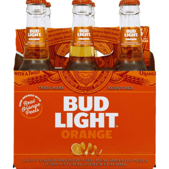 Bud Light Orange - 6 bottles / 12oz