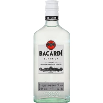 Bacardí Superior White Rum - 375mL
