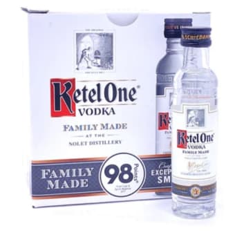 Ketel One Vodka - 12 bottles / 50mL