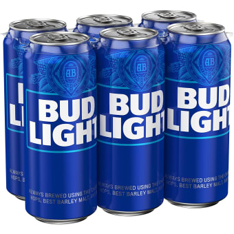 Bud Light - 6 cans / 16oz