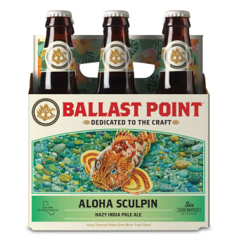 Ballast Point Aloha Sculpin IPA - 6 bottles / 12oz