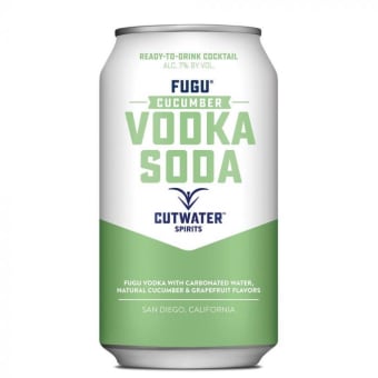 Cutwater Cucumber Vodka Soda - 1 can / 12oz