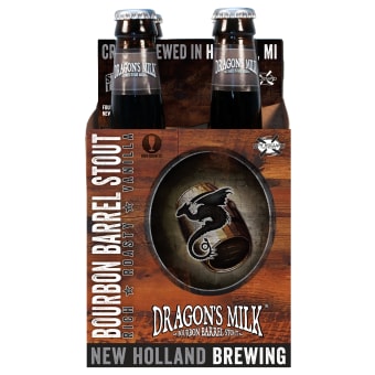 New Holland Dragon's Milk Bourbon Barrel Stout - 4 bottles / 12oz