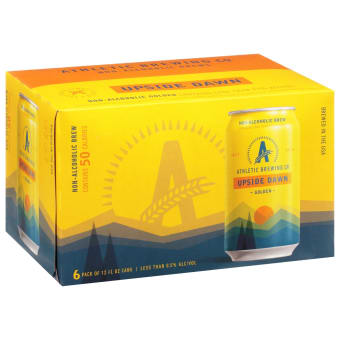 Athletic Upside Dawn Non-Alcoholic Golden Ale - 6 cans / 12oz
