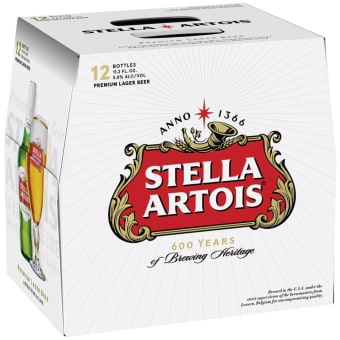 Stella Artois - 12 bottles / 11.2oz