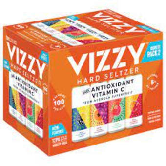 Vizzy Hard Seltzer Variety Pack 2 - 12 Cans/ 12oz