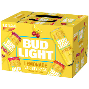 Bud Light Lemonade Variety Pack - 24 cans / 12oz