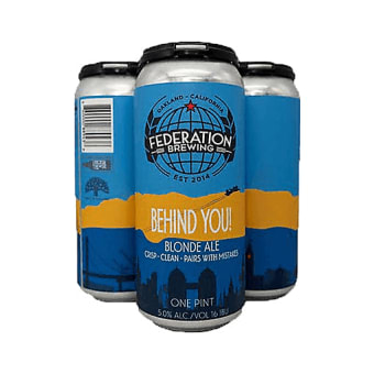 Federation Behind You! Blonde Ale - 4 cans / 16oz