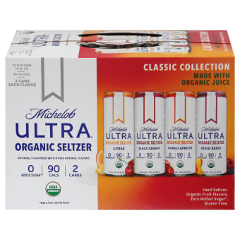 Michelob Ultra Organic Seltzer Classic Collection Second Edition - 12 cans / 12oz