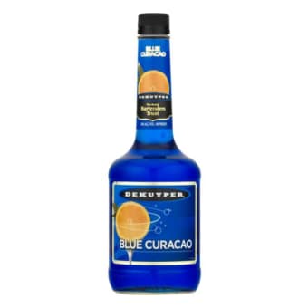 DeKuyper Blue Curacao Liqueur 750 ml