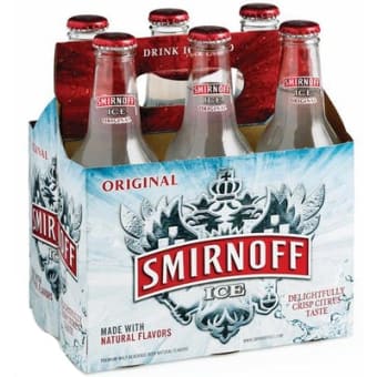 Smirnoff Ice Original 6 pack bottle