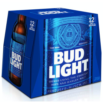 Bud Light 12 Pack Bottle