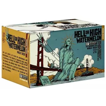21st Amendment Seasonal Hell Or High Watermelon - 12 cans / 12oz
