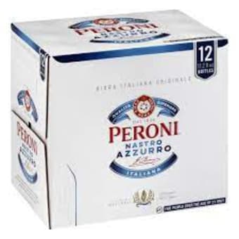 Peroni Nastro Azzurro - 12 bottles / 11.2oz
