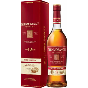 GLENMORANGIE 12 YEAR OLD SHERRY CASK FINISH LASANTA SINGLE MALT 750ml