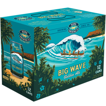 Kona Big Wave Golden Ale - 12 cans / 12oz