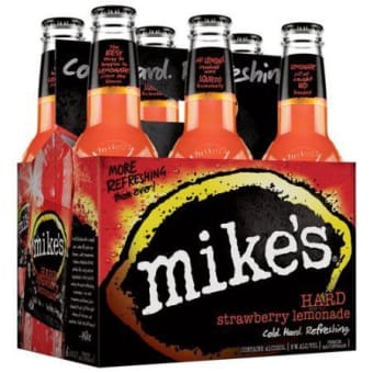 Mikes Strawberry Lemonade 6pk bottles