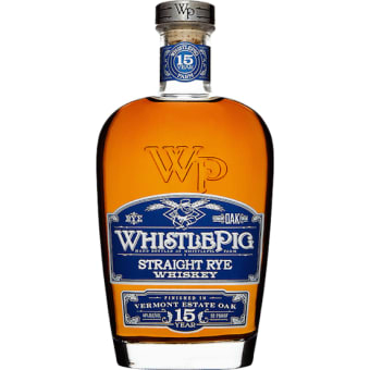 Whistlepig 15 Year Old Vermont Oak Finish Whiskey Rye - 750mL