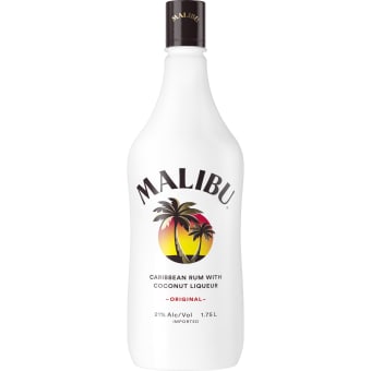 Malibu Original Caribbean Flavored Rum - 1.75L
