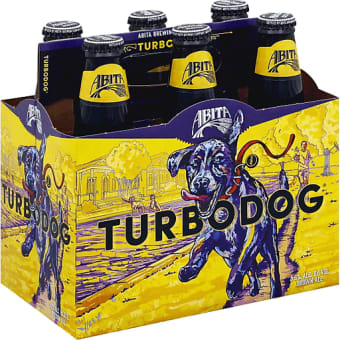Abita Turbo dog - 6 pack can / 12oz