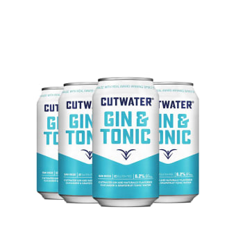 Cutwater Gin & Tonic - 4 cans / 12oz