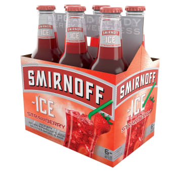 SMIRNOFF ICE STRAWBERRY 6 PK