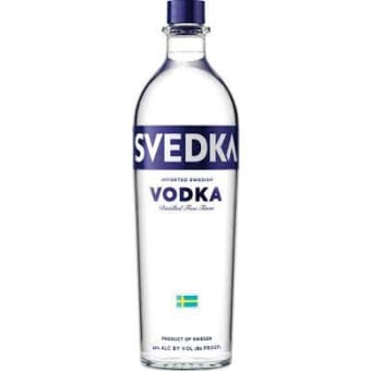 SVEDKA VODKA VODKA 1.0L