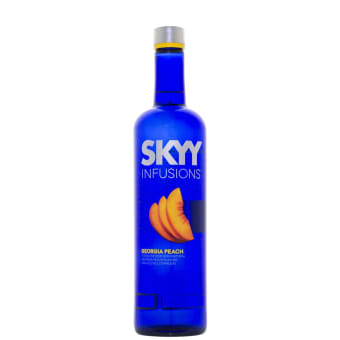 SKYY GEORGIA PEACH VODKA 750ML