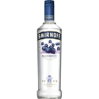 SMIRNOFF BLUEBERRY TWIST VODKA 750ML