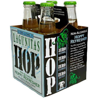 Lagunitas Hop Refresher Sparkling Water - 4 bottles / 12oz