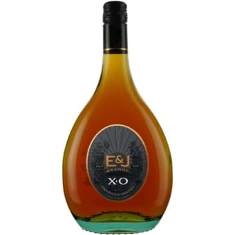 E & J Brandy XO Grape 80 Proof Brandy Bottle (750 ml)