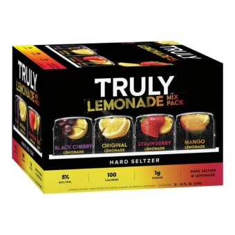 TRULY LEMONADE MIX 12 OZ 12PK CANS
