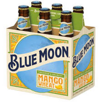 BLUE MOON MANGO WHEAT 6PK BOTTLE