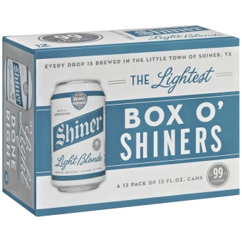 Shiner Light Blonde - 12 pack can / 12oz