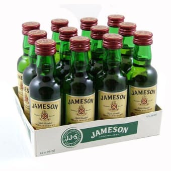 Jameson - 12 bottles / 50ml