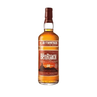 Benriach Authenticus Peated Aged 25 Years - 750mL