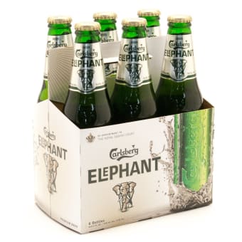 Carlsberg Premium Elephant - 6 pack bottle / 12oz