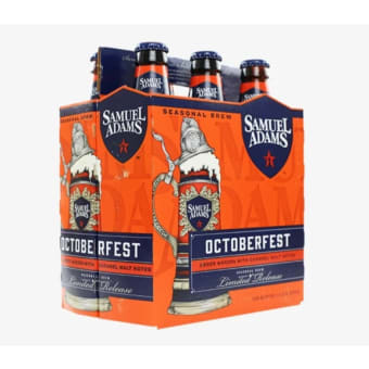 Samuel Adams Octoberfest Seasonal Beer - 6 bottles / 12oz