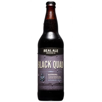 Real Ale Black Quad - 22oz bottle