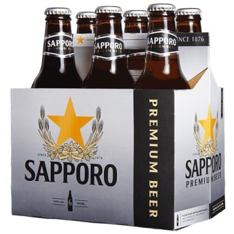 Sapporo Premium 6pack 12oz