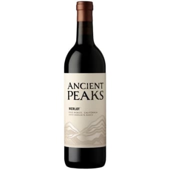 Ancient Peaks Paso Robles Merlot 2017 750ml