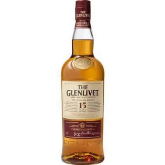 GLENLIVET 15YR SINGLE FRENCH 750ml