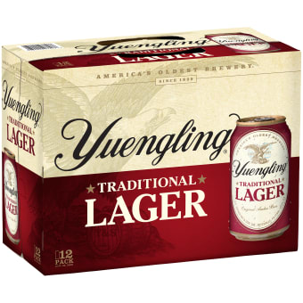 YUENGLING LAGER 12PK CANS