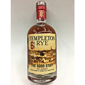Templeton Rye 6 Year Iowa - 750mL