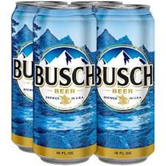 Busch 4pack 16oz